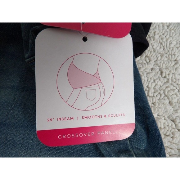 Isabel Maternity By Ingrid & Isabel Womens Blue Maternity Jeggings Jeans 16/33R - Picture 5 of 8